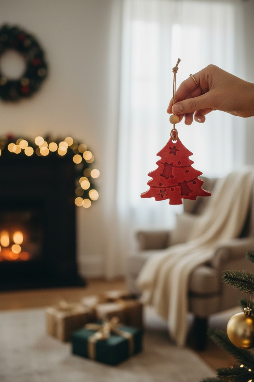 Miniature : Fondant Parfumé à Suspendre – Mon Beau Sapin (ROUGE)