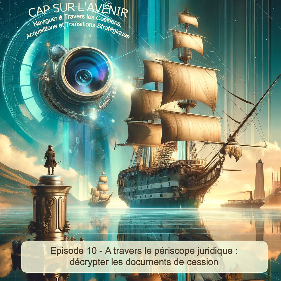 Cap Sur L'Avenir - A travers le périscope juridique : décrypter les documents de cession