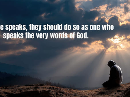 If Anyone Speaks