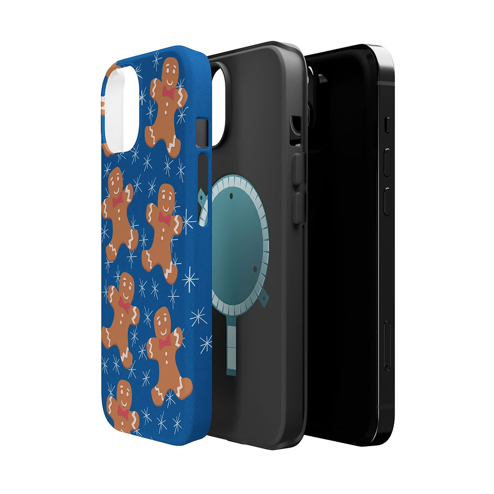 Thumbnail: Gingerbread Man Magnetic Tough Cases