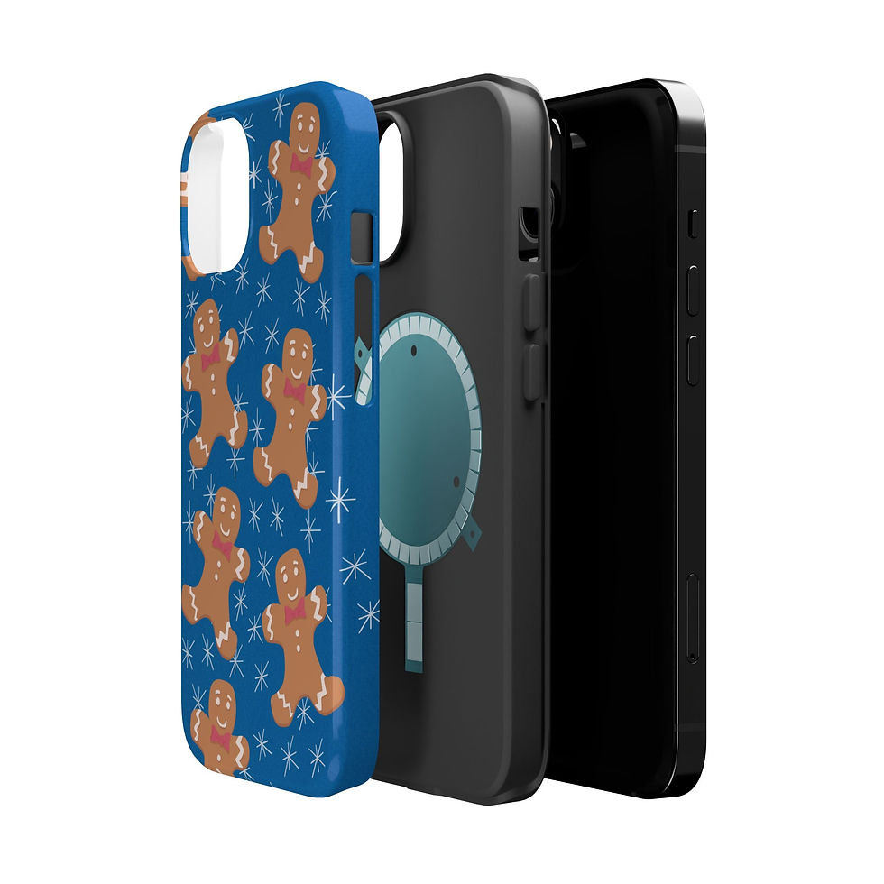Thumbnail: Gingerbread Man Magnetic Tough Cases