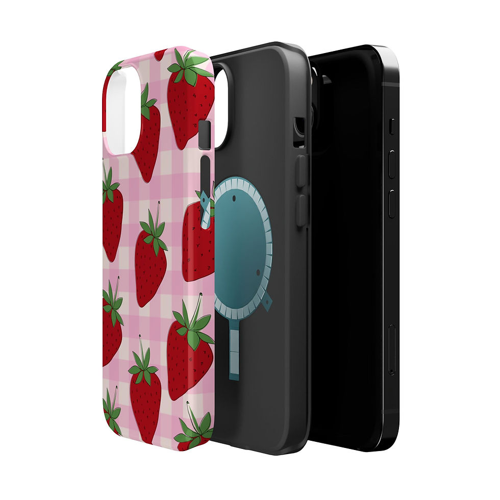Thumbnail: Strawberry Picnic Magnetic Tough Cases