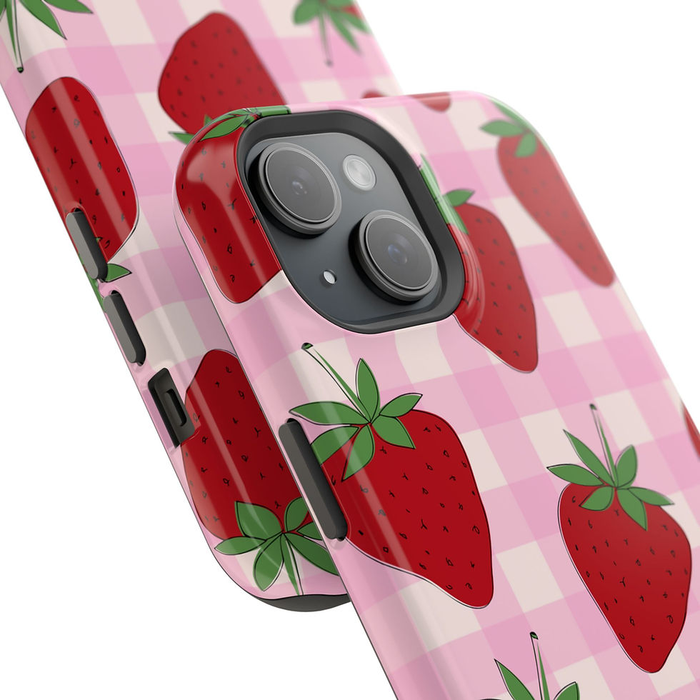 Thumbnail: Strawberry Picnic Magnetic Tough Cases