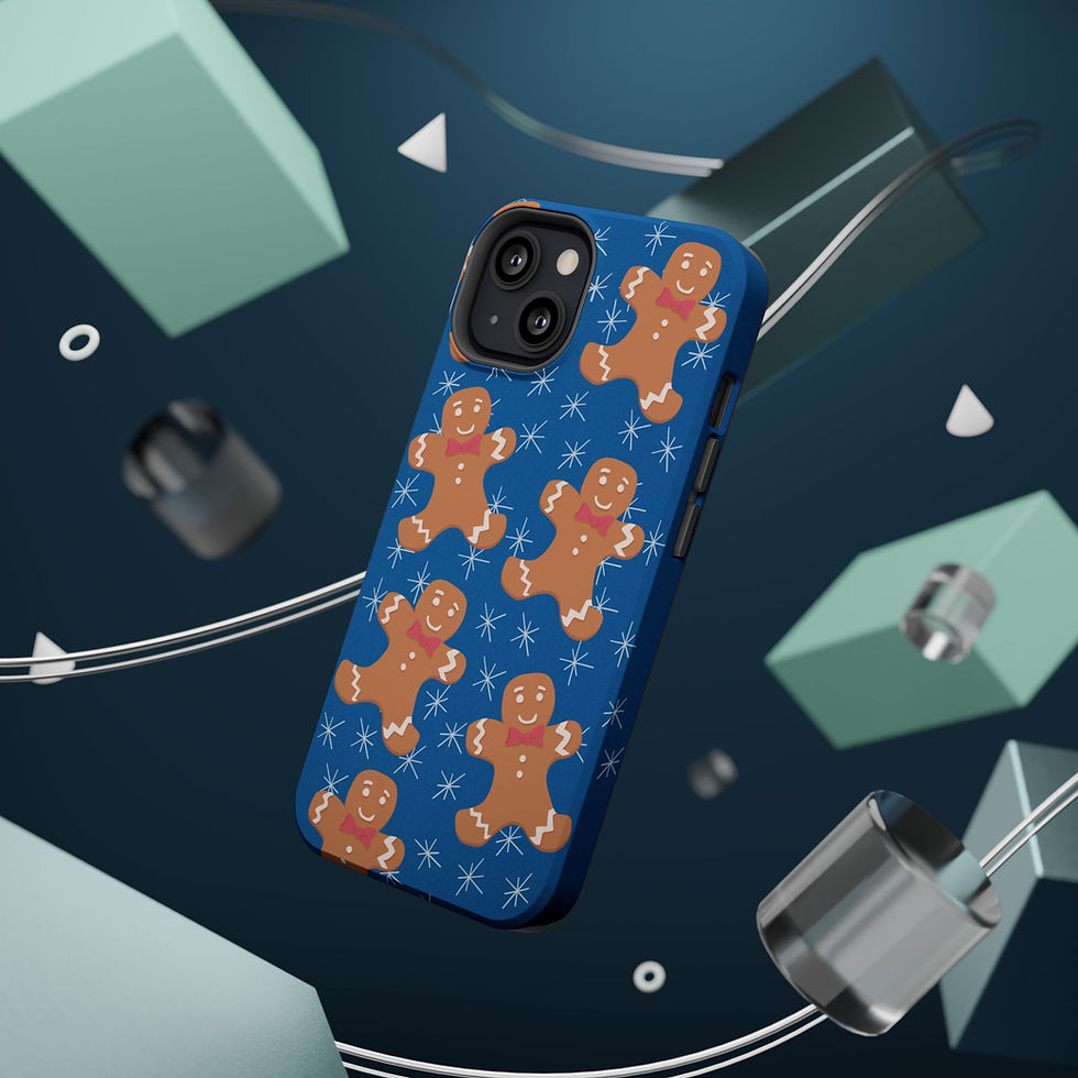Thumbnail: Gingerbread Man Magnetic Tough Cases