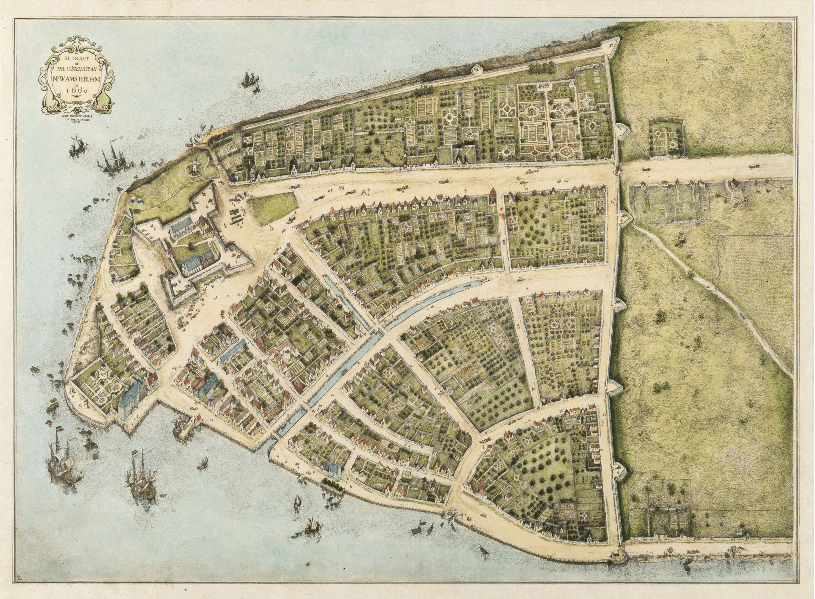 Manhattan, 1660