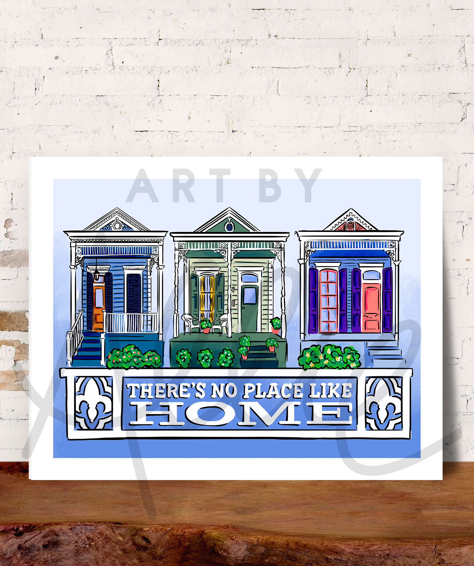 No Place Like Home Shotgun Print