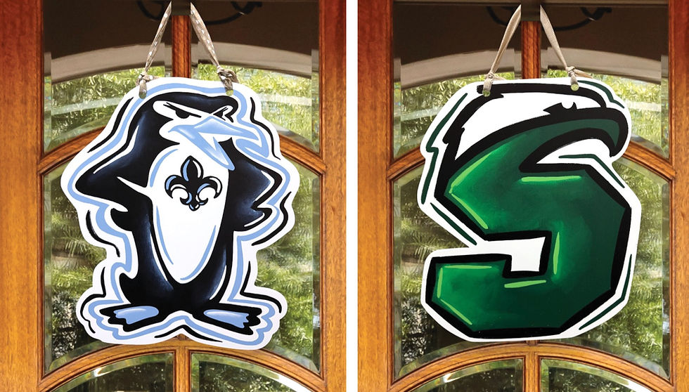 Thumbnail: High School Door Hangers