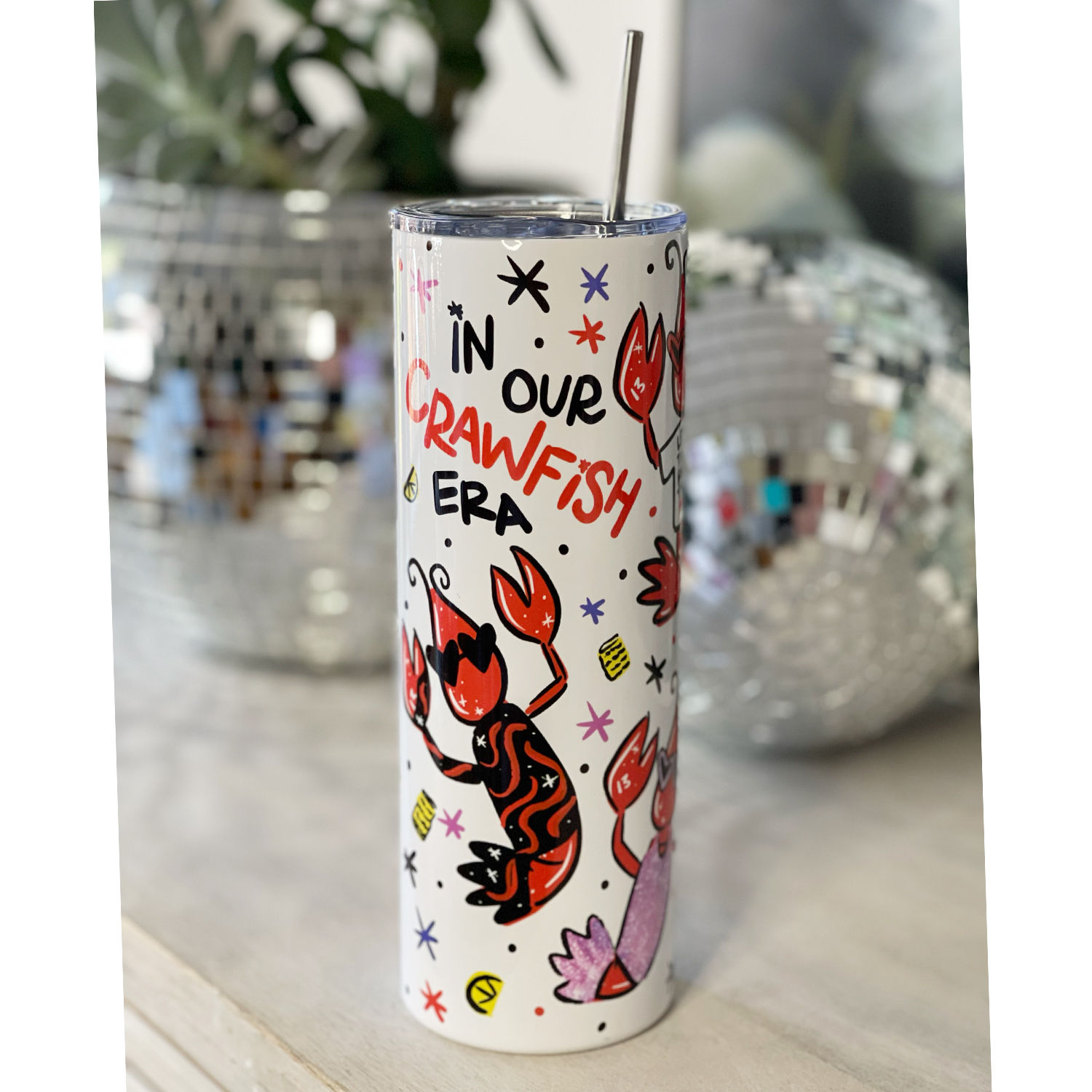Crawfish Era Stainless Steel Tumbler