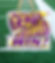 Geaux, Fight, Win Door Hanger