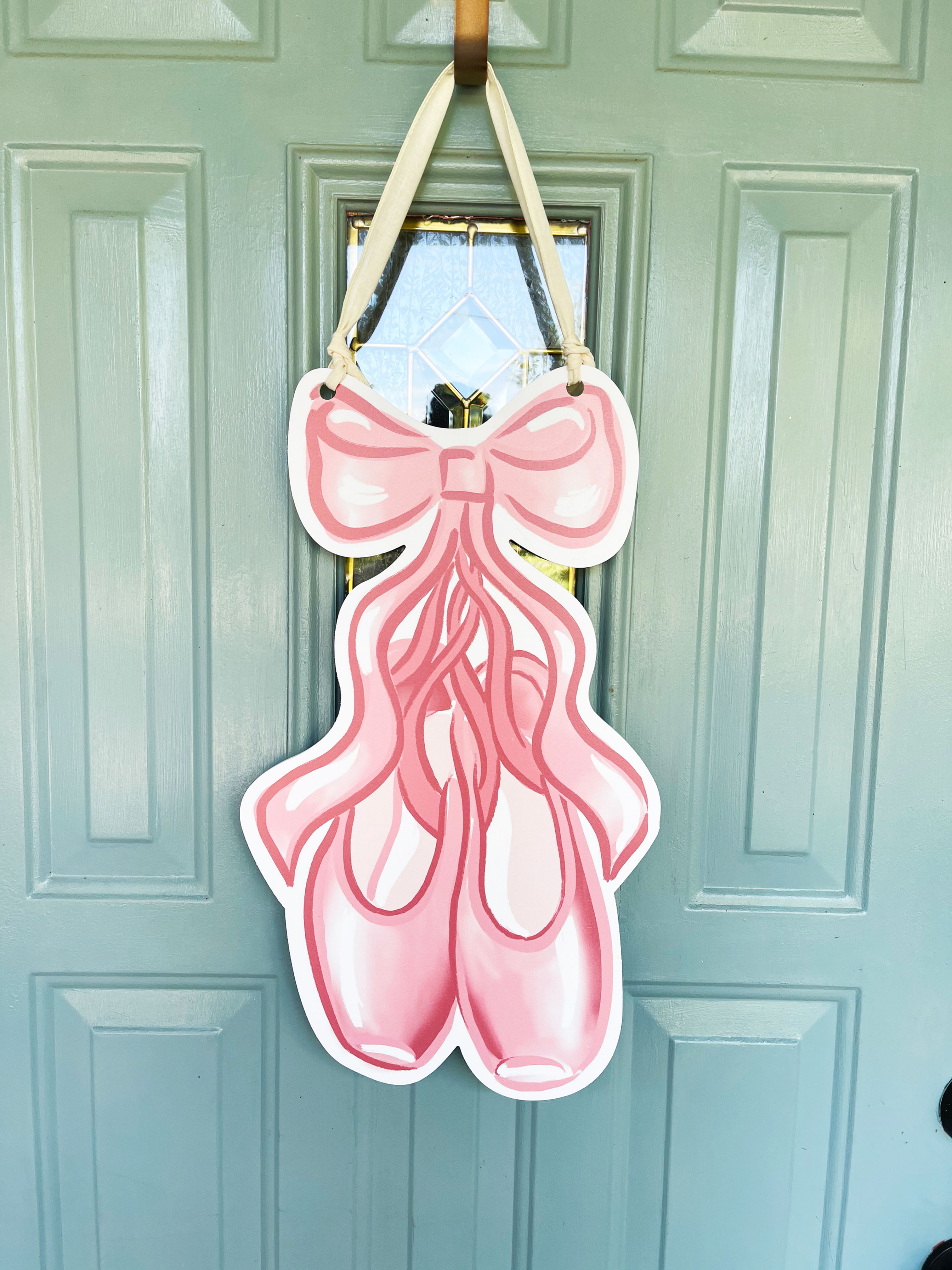 Ballet Slippers Door Hanger