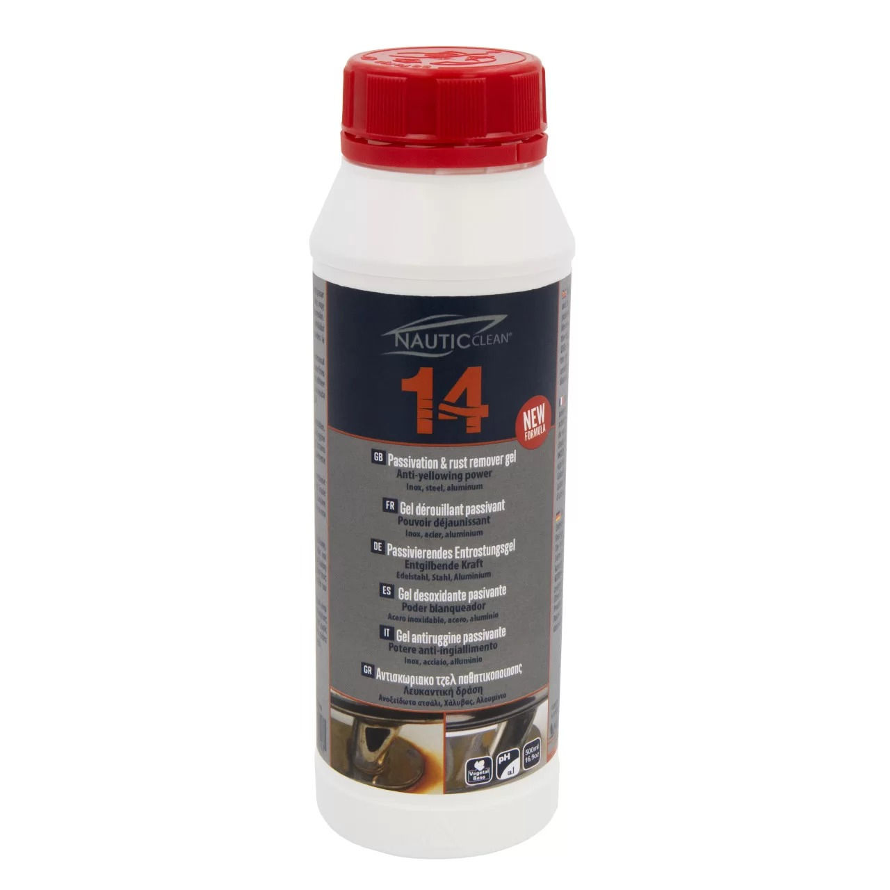 14 Passivation & Rust Remover Gel - Rūdžių valiklis 500ml