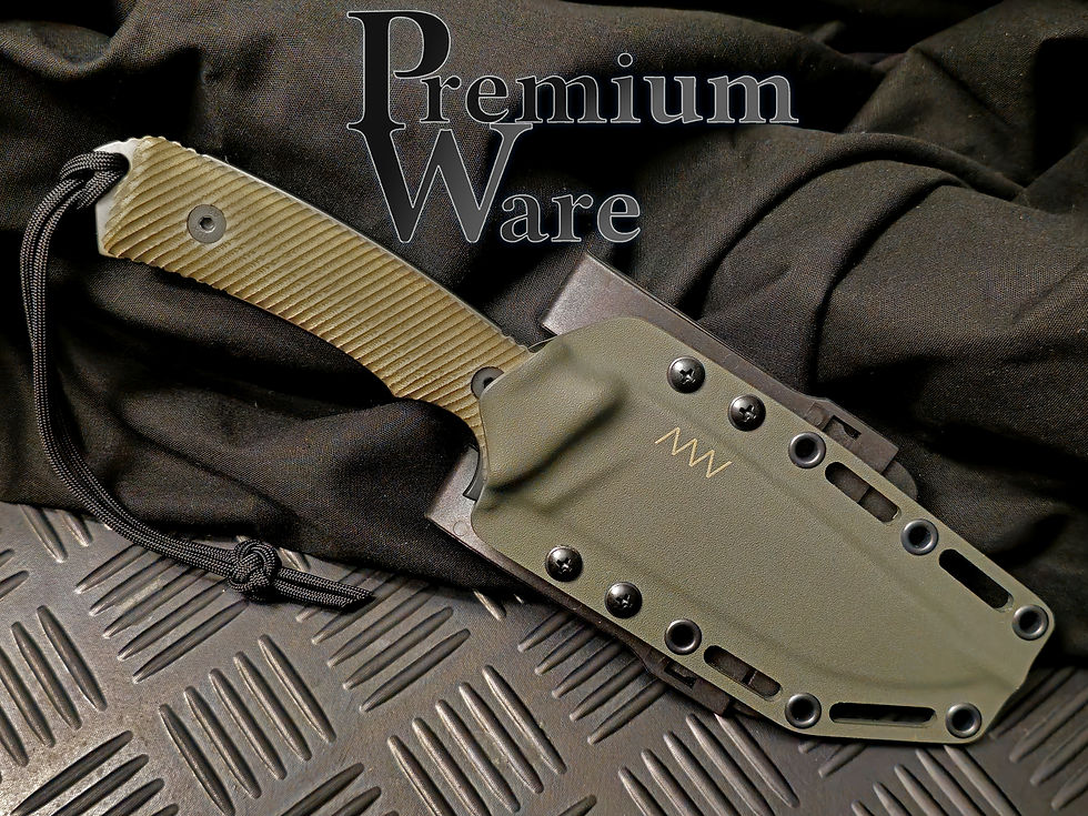Miniaturbild: ANV | M311 Spelter | Topografic | ELMAX | Griff Olive | Kydex Olive