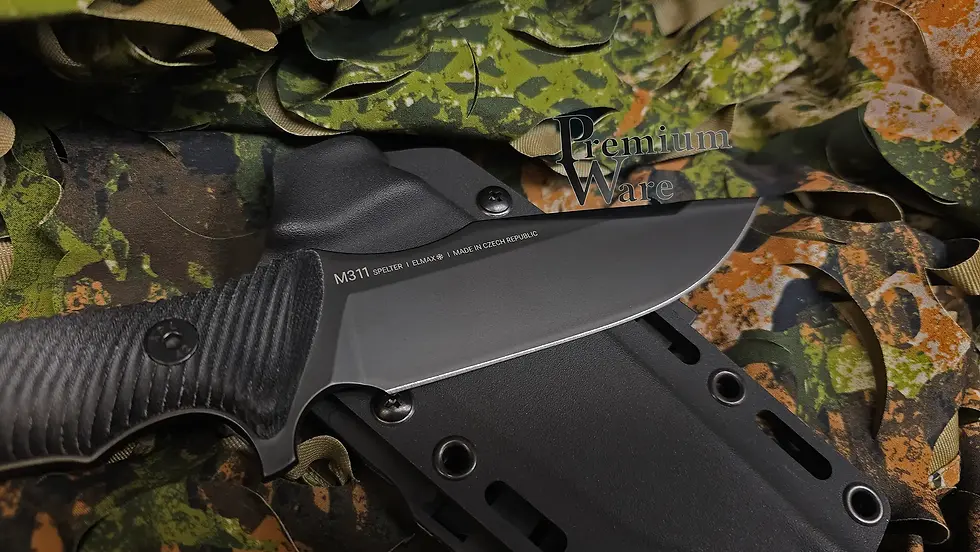Miniaturbild: ANV | M311 Spelter | Black | ELMAX | Griff Black | Kydex Black