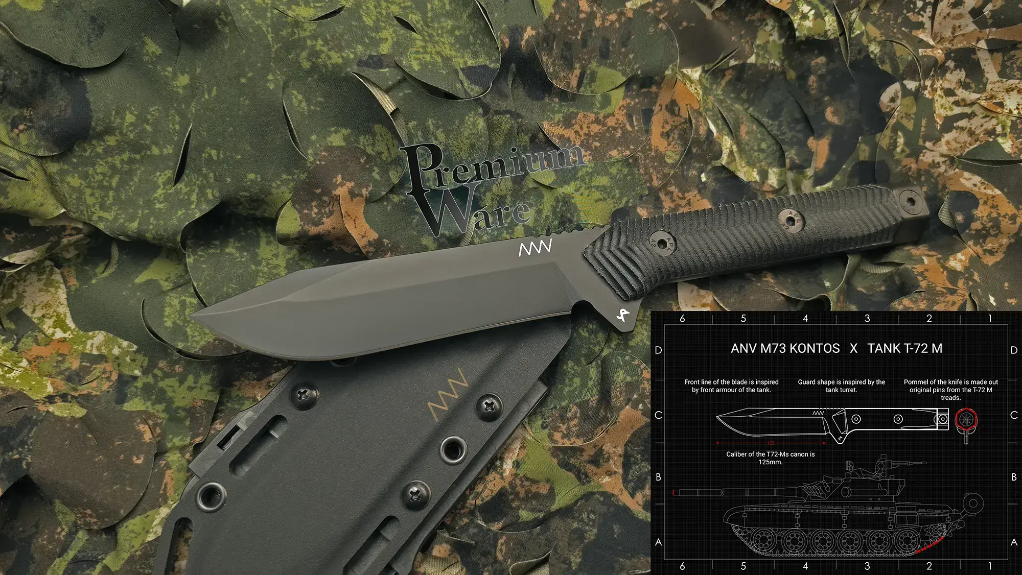 ANV | M73-KONTOS | Sleipner | Black Cerakote
