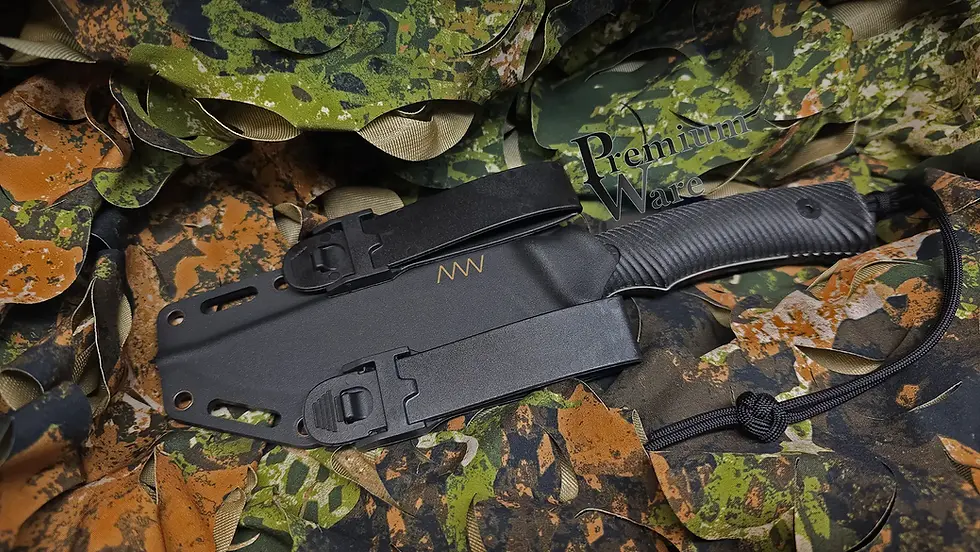Miniaturbild: ANV | M311 Spelter | Black | ELMAX | Griff Black | Kydex Black