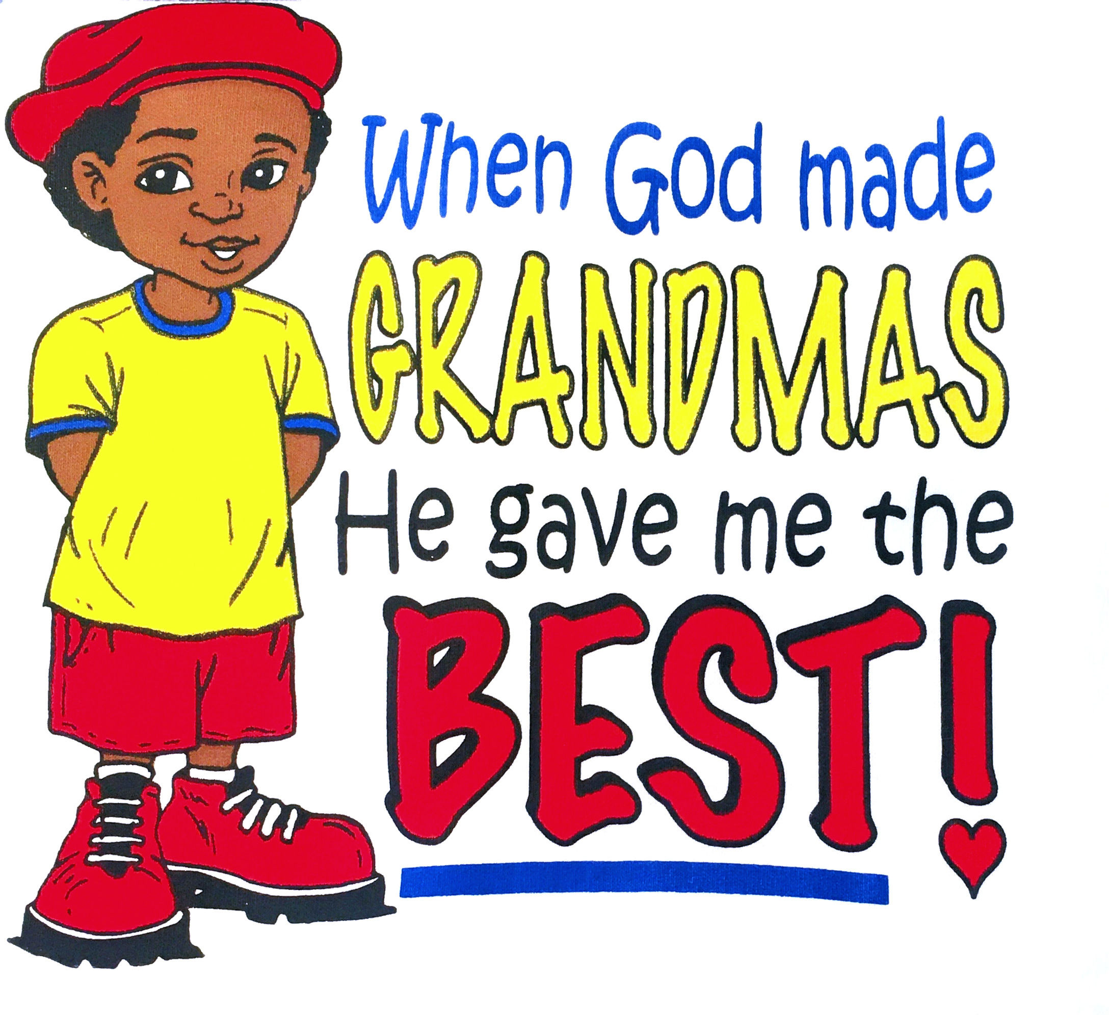 Best Grandma Boy Childrens T