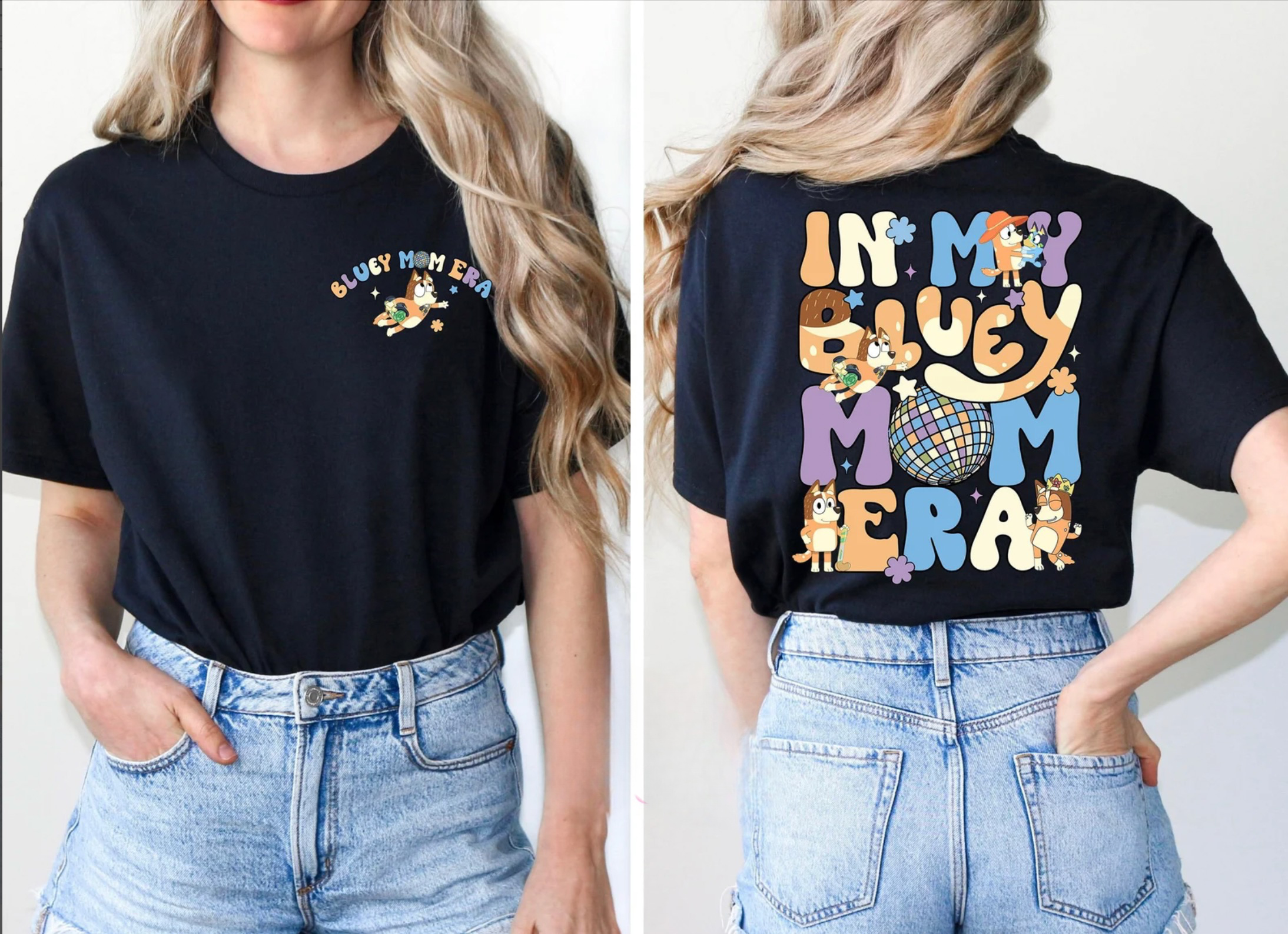 Bluey Mom Era Tee