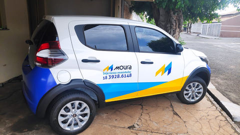 Personalização de Veículo Carro - Baterias Moura 