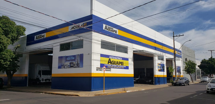 Fachada em ACM - Baterias Moura 