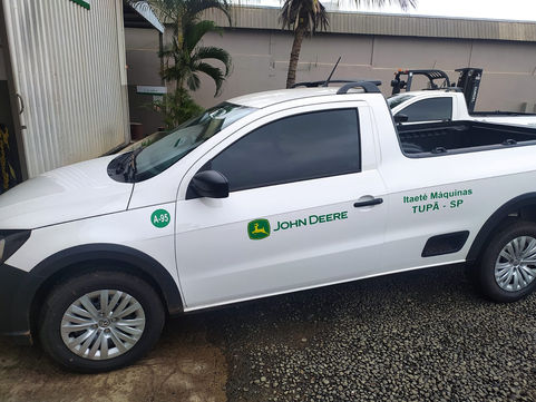 Personalização de Veículo Caminhonete - John Deere 