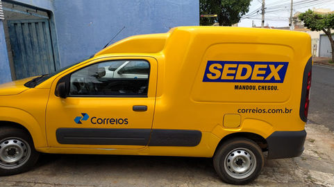 Personalização de Veículo Van - Correios 