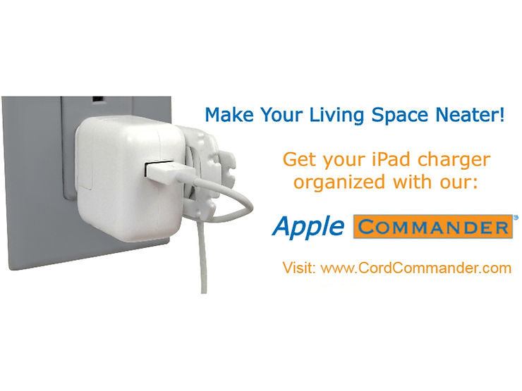 Cord Management for Apple iPad Charger Cord