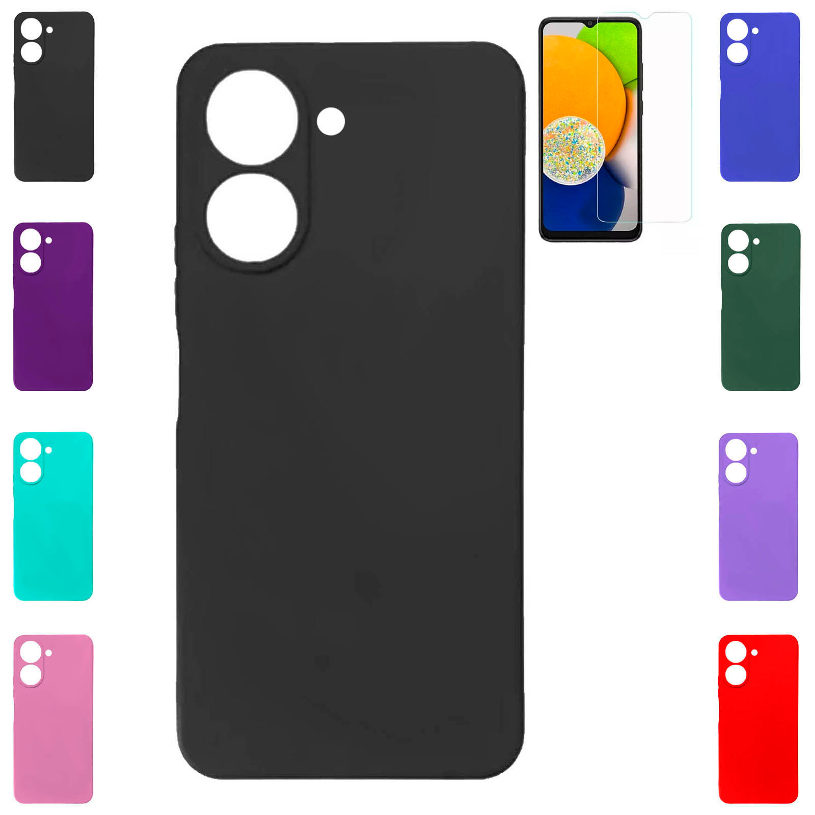 Funda Para Xiaomi Redmi A5 Protector Carcasa Y Vidrio