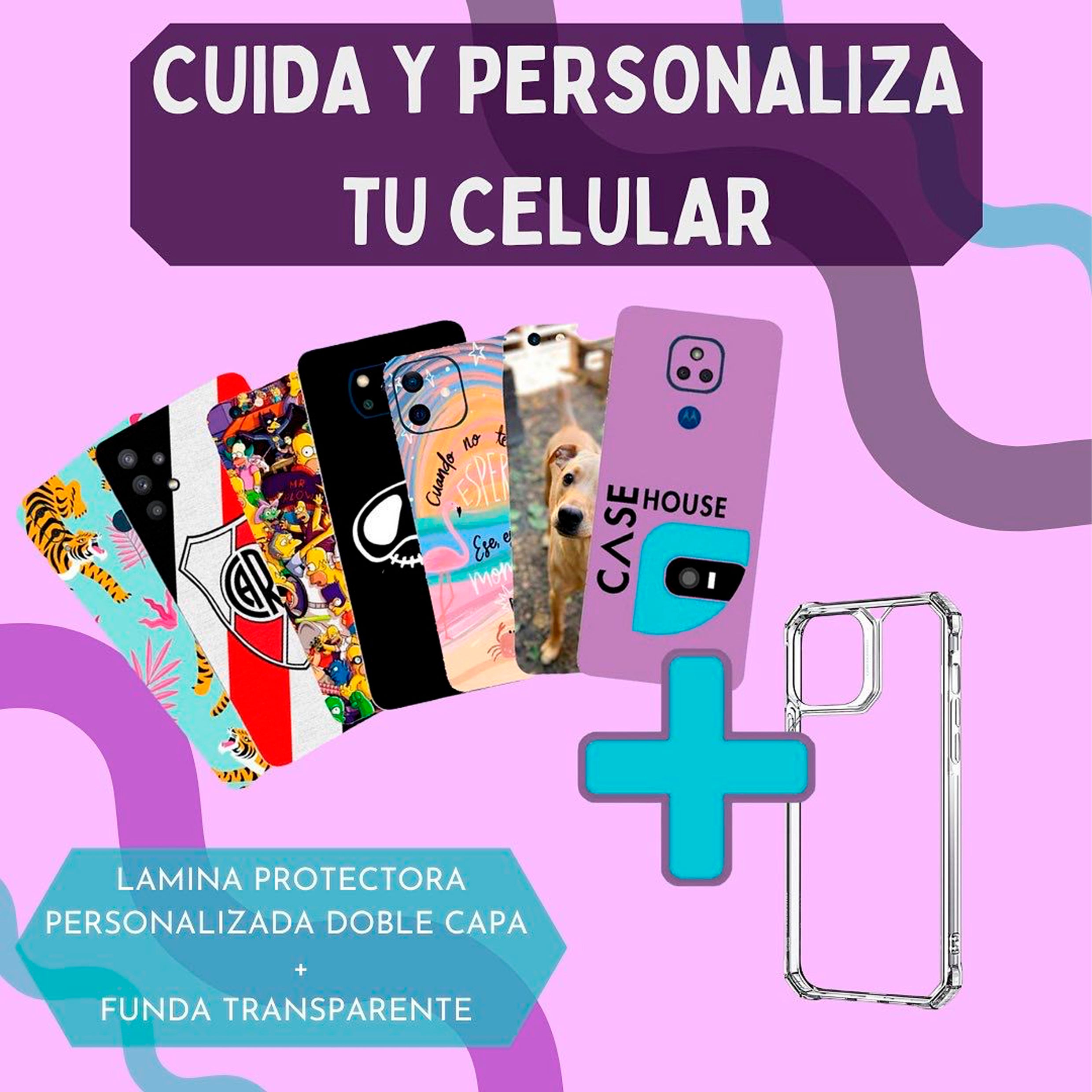 Lamina Protectora Personalizable