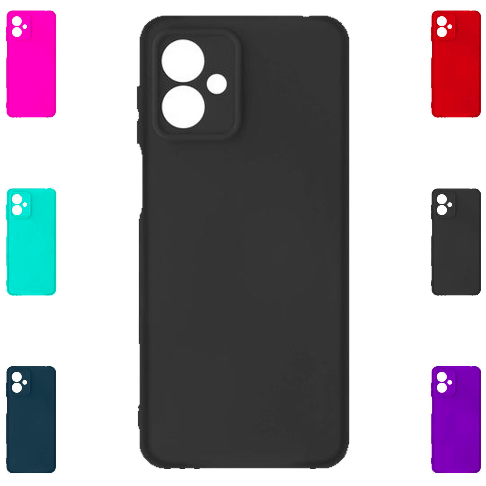 Funda Para Moto Motorola G14 Protector Y Vidrio