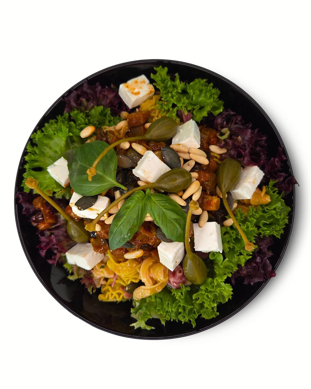 Salade de saison végétarienne maison