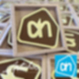 Chocolade logo tablet Albert Heijn