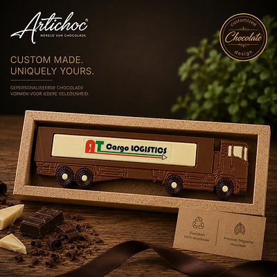Chocolade Vrachtauto oplegger