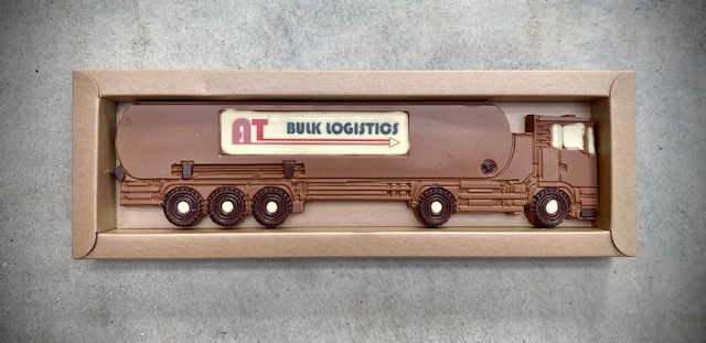 Thumbnail: Chocolade Vrachtauto bulkoplegger