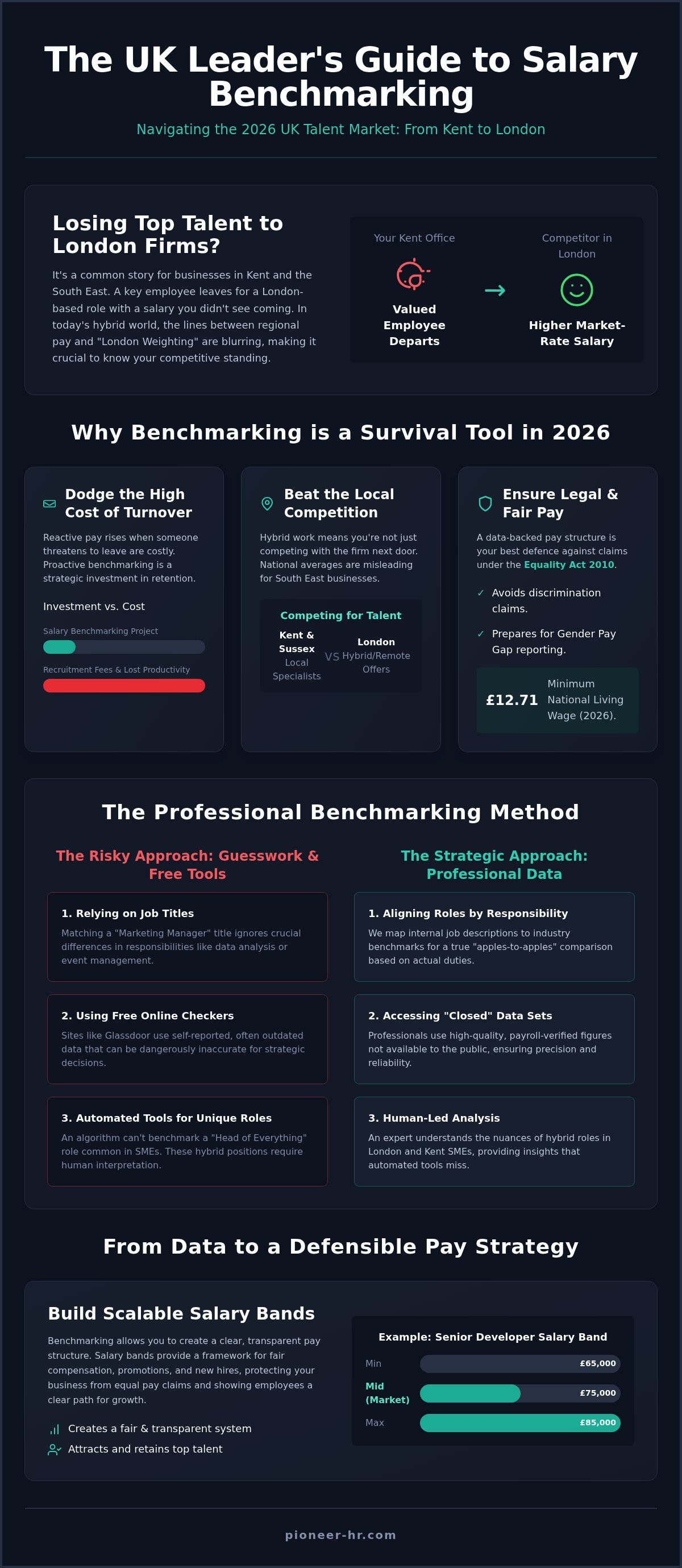 How to conduct salary benchmarking uk