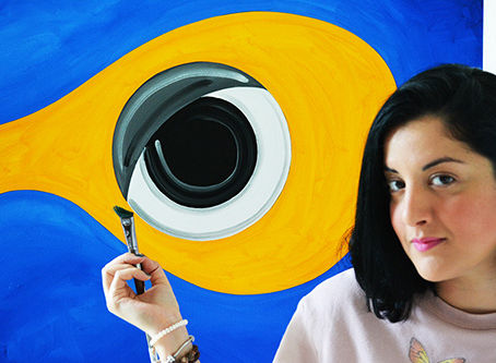 Miami Vibrant Art Scene with Miami-Based Artist Laelanie Larach at Laelanie Art Gallery