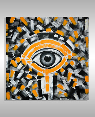 Inside the Famous Original Contemporary Abstract Art in Miami Florida of Laelanie Larach for your Home