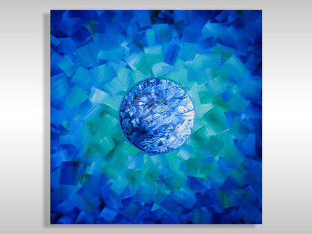 Behind the Honduran Abstract Paintings in Miami Florida of Abstract Artist Laelanie Larach