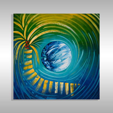 contemporary art in Doral Florida created by Laelanie Larach