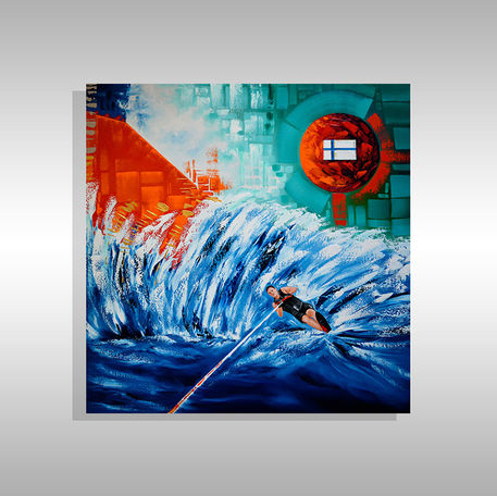 commissioned art in Miami Florida at Laelanie Art Gallery by Laelanie Larach