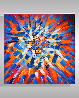 Laelanie Larach Artwork at Life Time Miami Marathon Expo 2025 and Ribbon Medal Design