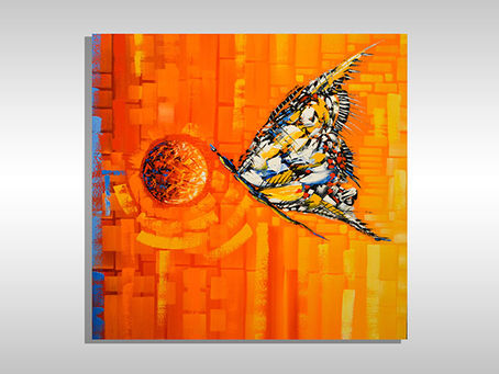 Pinturas Abstractas Modernas Originales a la Venta en Tallahassee Florida creadas por Laelanie Larach en Laelanie Art Gallery