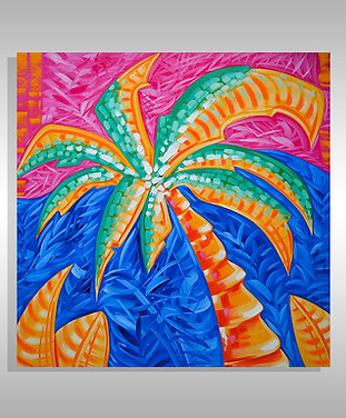 laelanie larach beach art in Miami Florida at Laelanie Art Gallery
