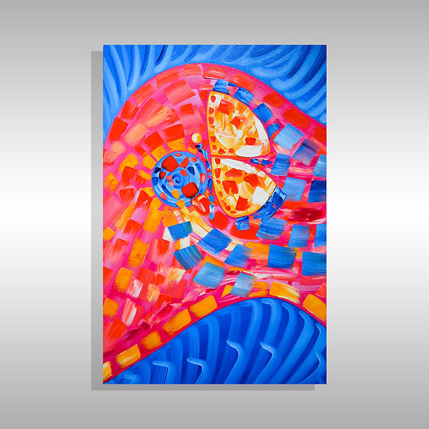 Colorful Paintings for Sale in Miami Florida by Laelanie Larach Laelanie Art Gallery