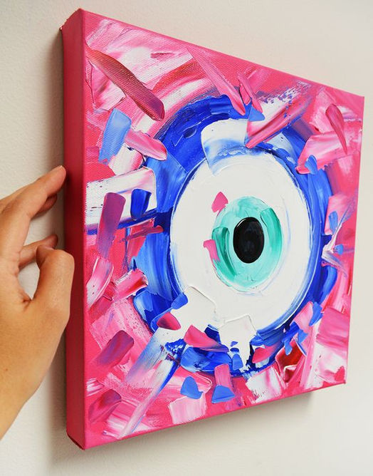 Florida pop art created by the best Miami artist Laelanie Larach at Laelanie Art Gallery