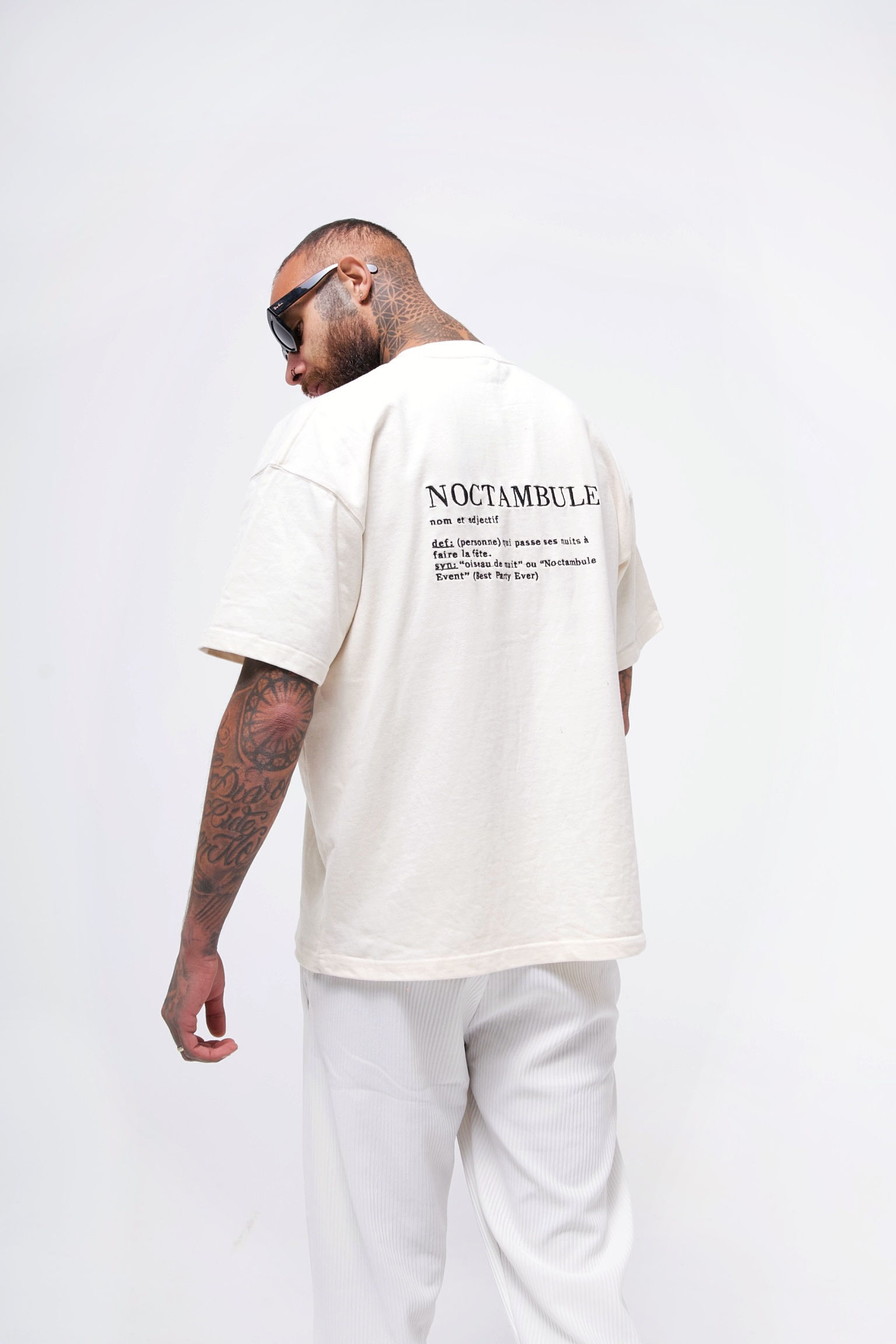 T-shirt Basic Noctambule Beige
