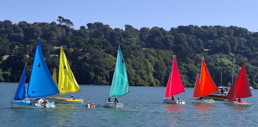 Close racing at start of last race