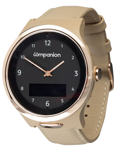 Sand Gold Companion Watch (side view)
