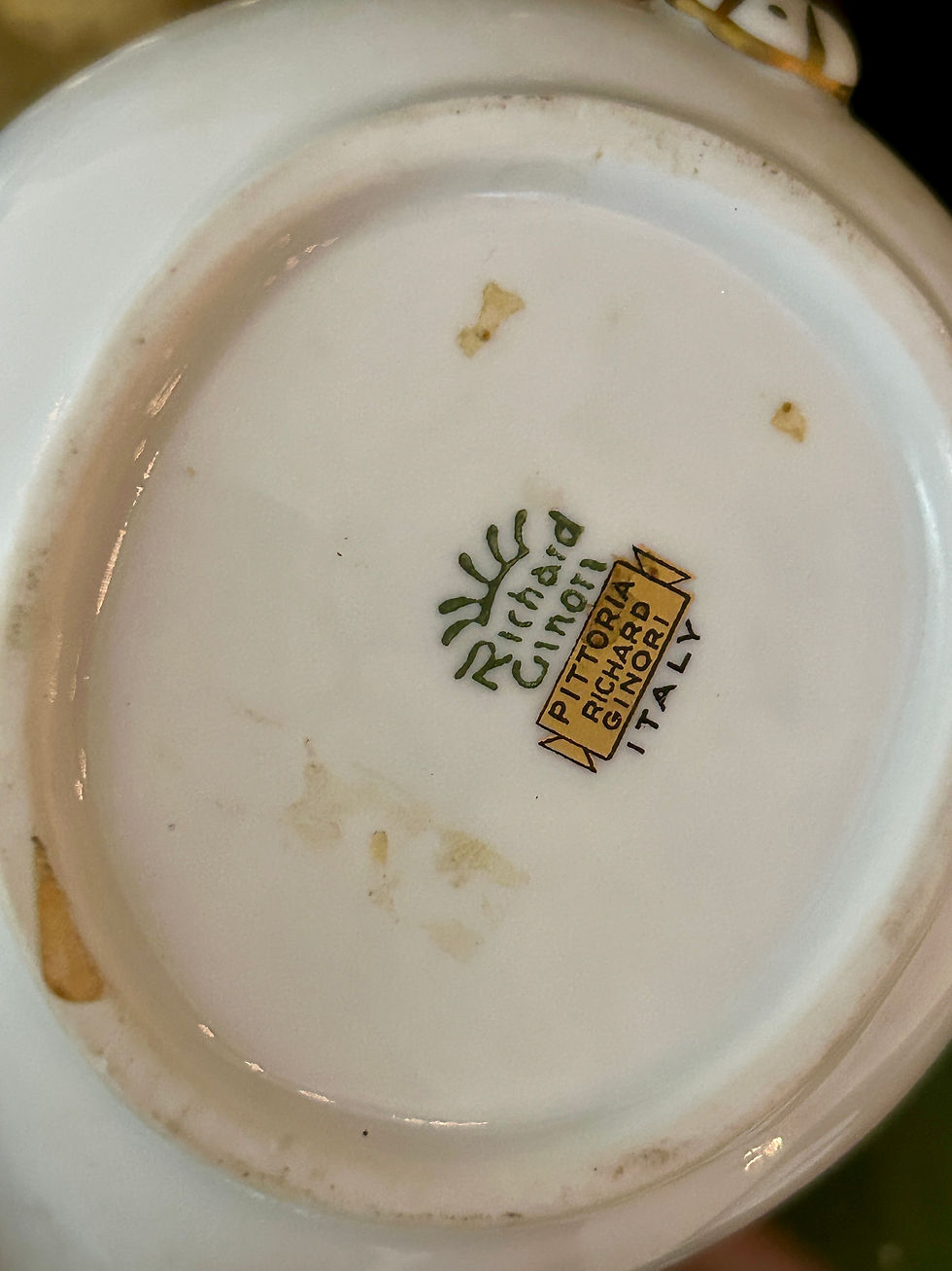 Thumbnail: Vintage Richard Ginori Ring Holder / Trinket Dish