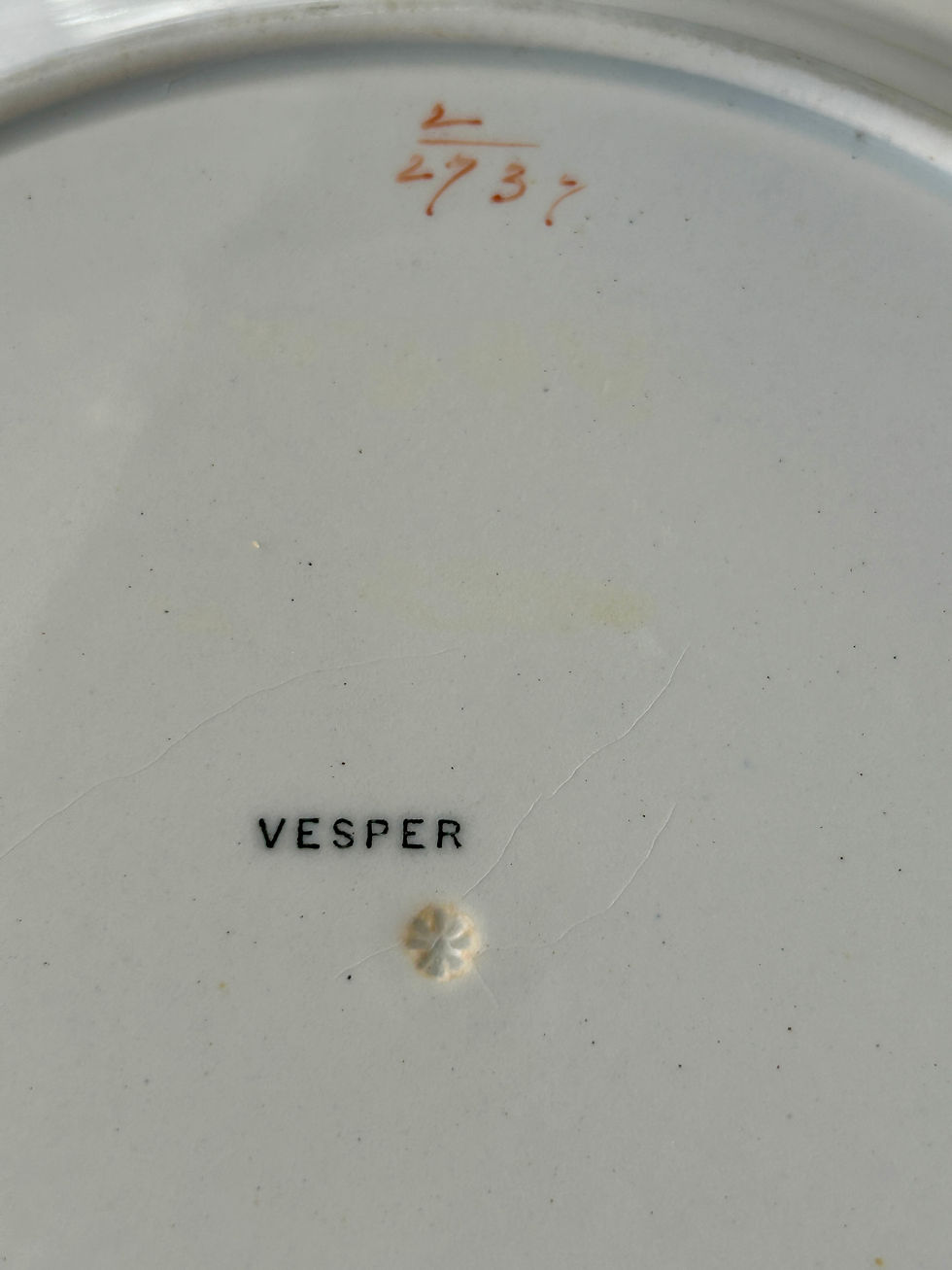 Thumbnail: Antique Set Vesper Indian Tree  Plates
