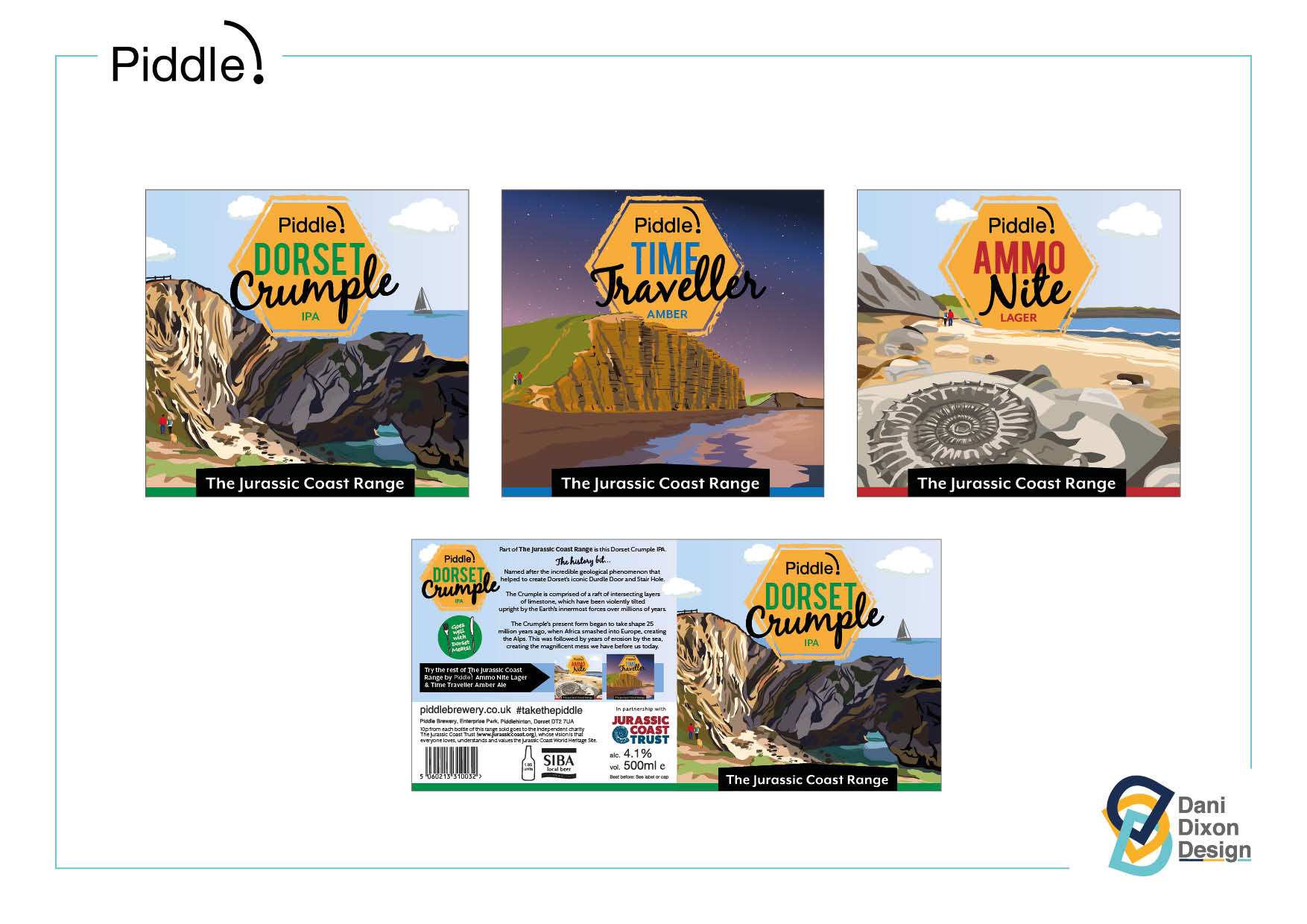 Piddle label artwork